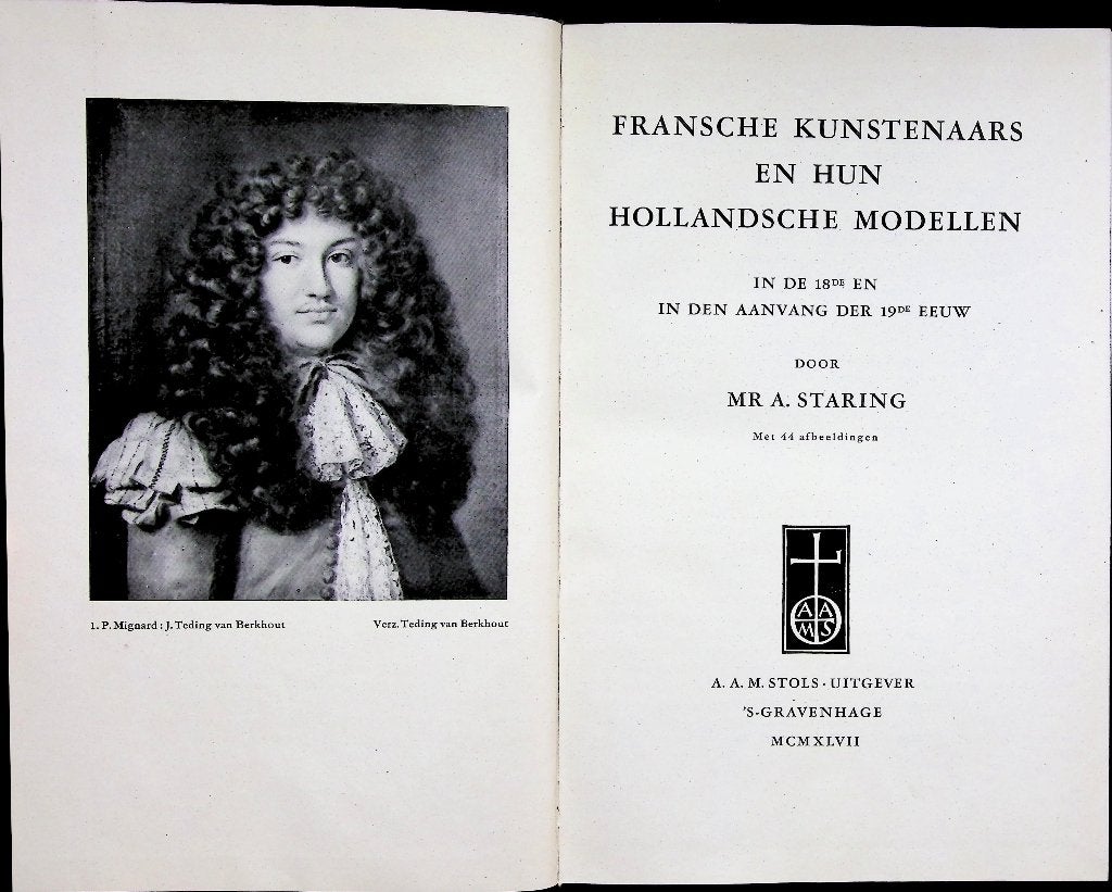 Fransche kunstenaars en hun Hollandsche modellen (1947), Ophalen of Verzenden, Gelezen, Europa