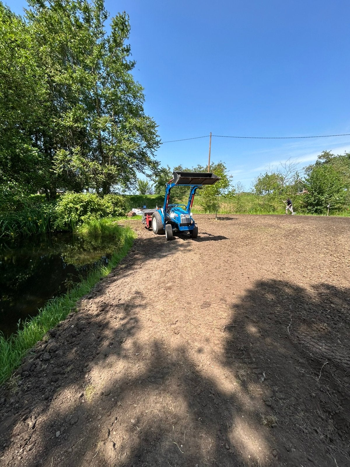 Graszoden leggen Gras zaaien ,Tuin vlakken ,Moestuin vrezen, Ophalen of Verzenden, Nieuw, 20 m² of meer