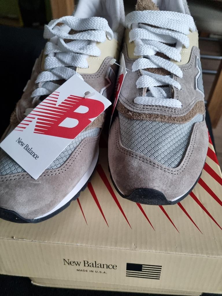 New Balance 997 Made in the UK Light Mushroom, Kleding | Heren, Schoenen, Ophalen, New Balance, Bruin, Nieuw