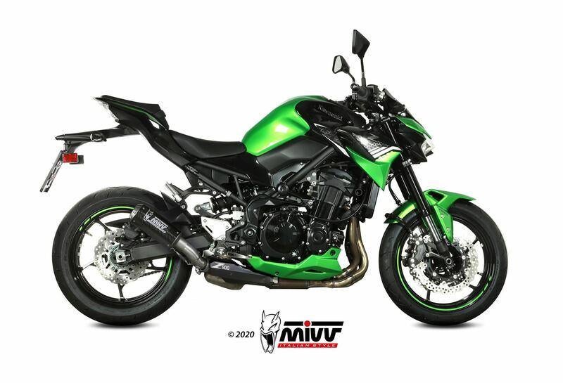 MIVV MK3 Uitlaat Demper Carbon/RVS Kawasaki Z900, Ophalen of Verzenden, Nieuw