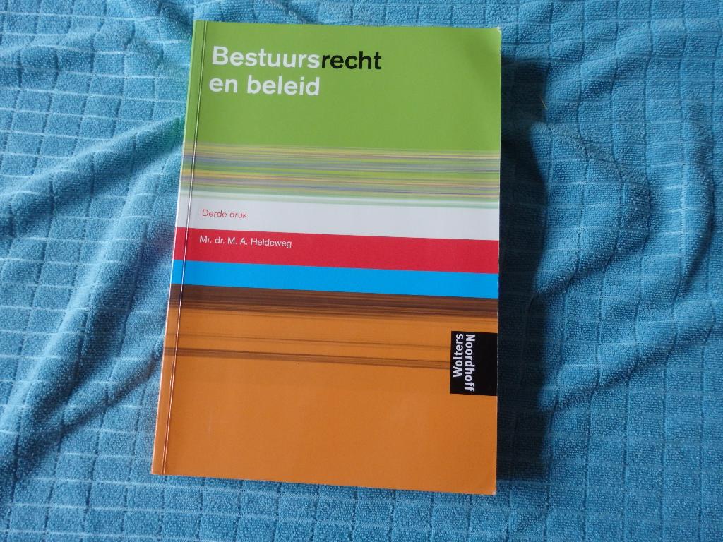 Bestuursrecht en Beleid  mr dr Heldeweg, Boeken, Beta, HBO, Ophalen of Verzenden, Mr dr Heldeweg