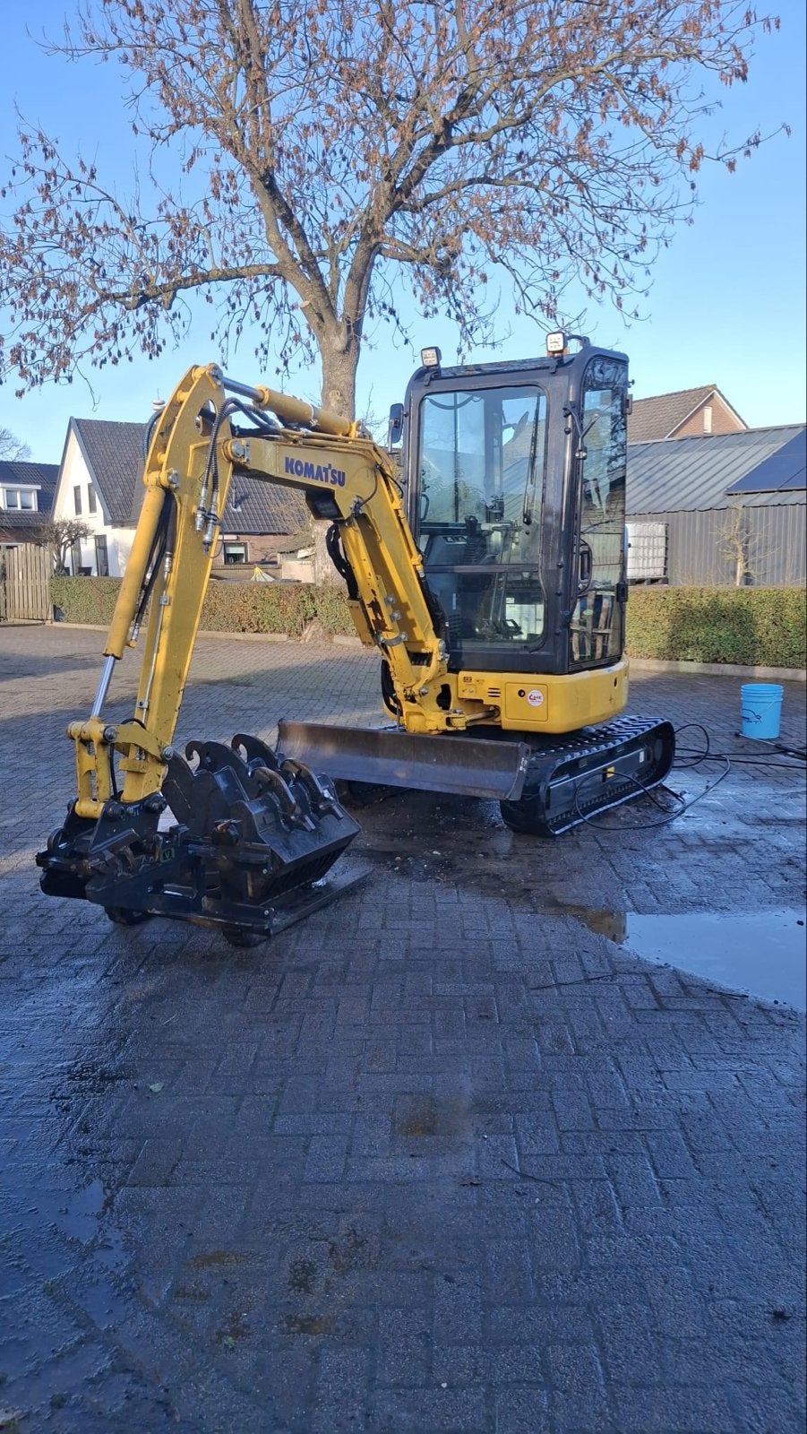 Komatsu PC24MR 2,5 ton minigraafmachine, Ophalen of Verzenden, Graafmachine