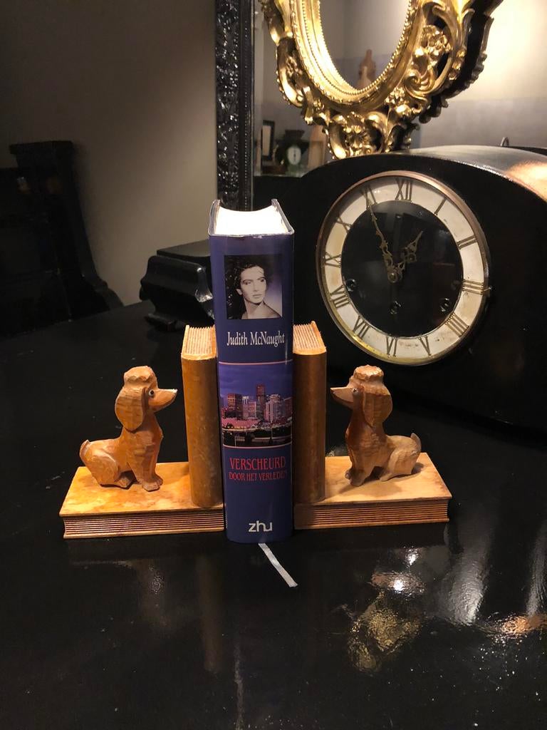 Poedel houten boeken standaard, Ophalen of Verzenden, Overige typen