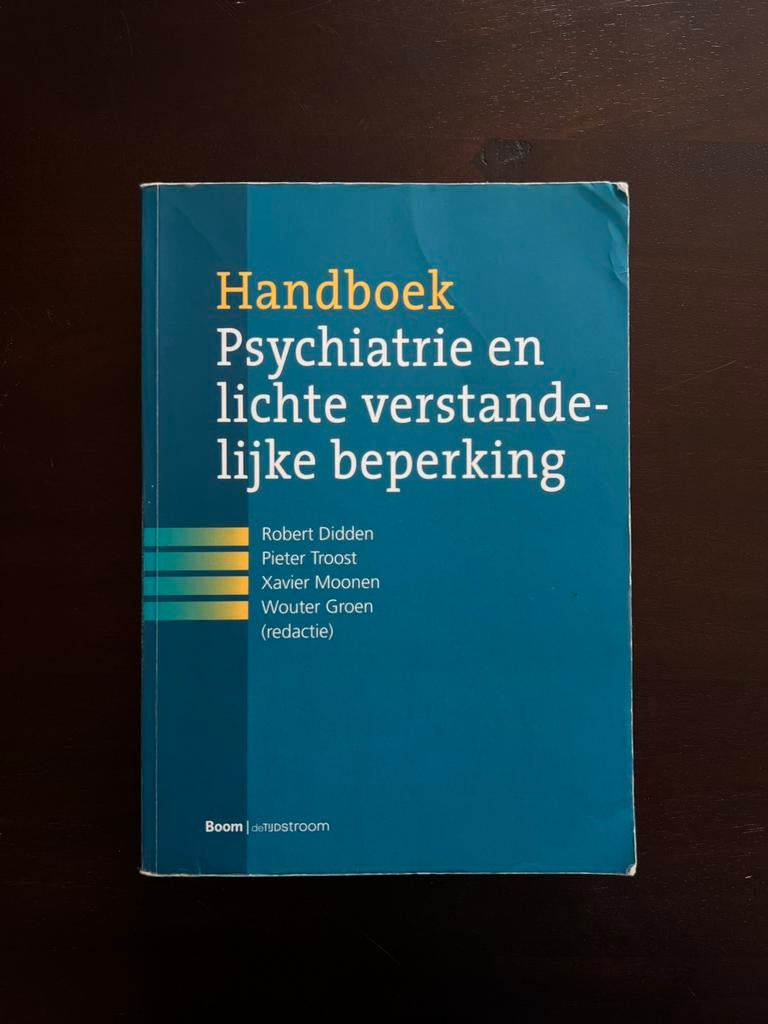 Handboek Psychiatrie en lichte verstandelijke beperking, Boeken, Ophalen of Verzenden, Beta, Zo goed als nieuw, HBO