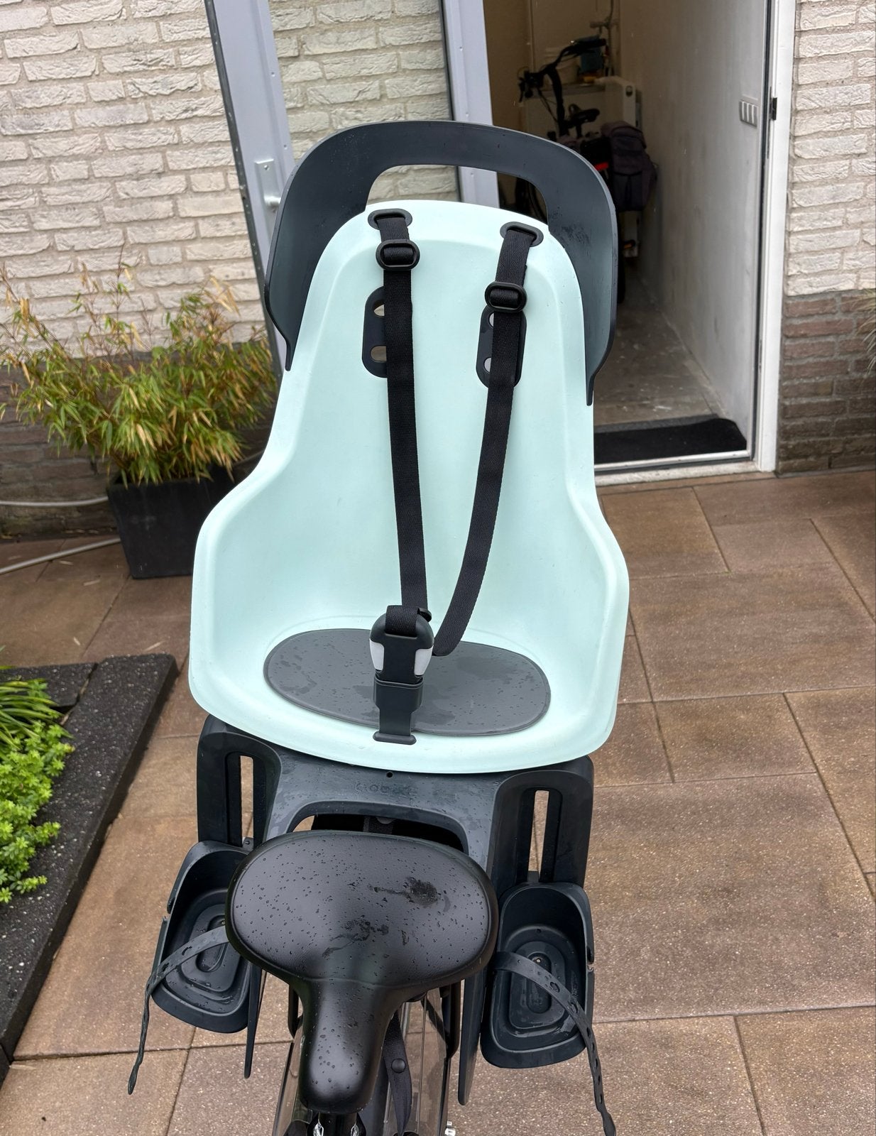 Bobike Exclusive Tour Fietszitje Achter - Zo goed als nieuw, Ophalen, Achterzitje, Voetsteuntjes, 9 t/m 18 kg