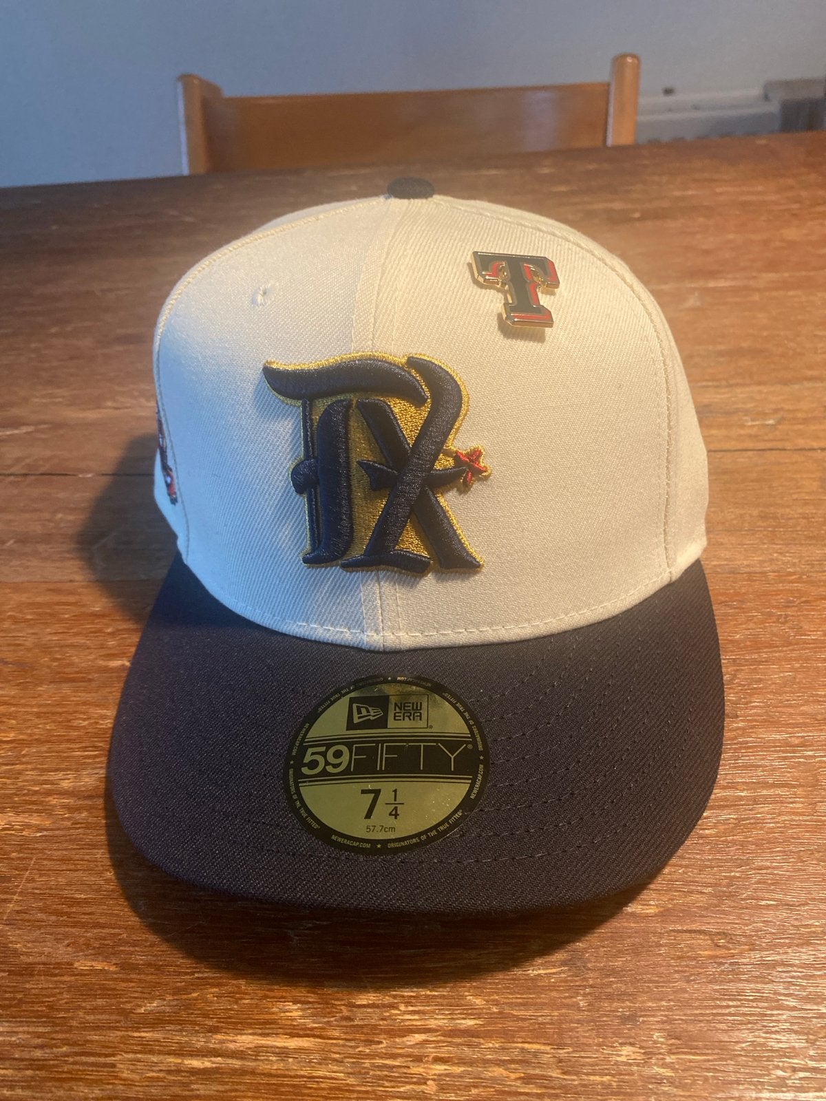 New Era 59Fifty Texas Rangers Pet - Maat 57.7cm, Ophalen of Verzenden, Zo goed als nieuw, Pet