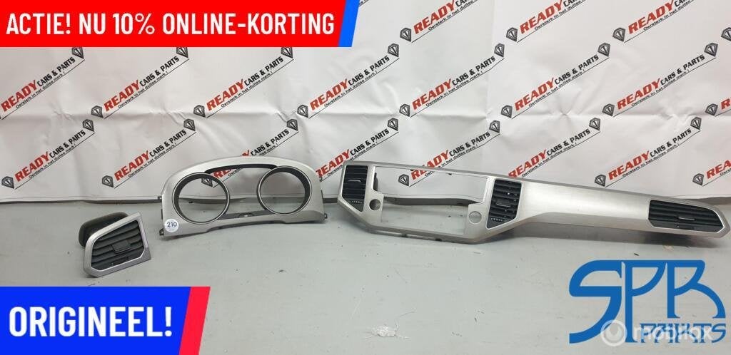 SPORTSVAN INLEG DASHBOARD LIJST NAVI TELLER Grijs 517858061C, Auto-onderdelen, Volkswagen, Nieuw, Ophalen of Verzenden, Volkswagen