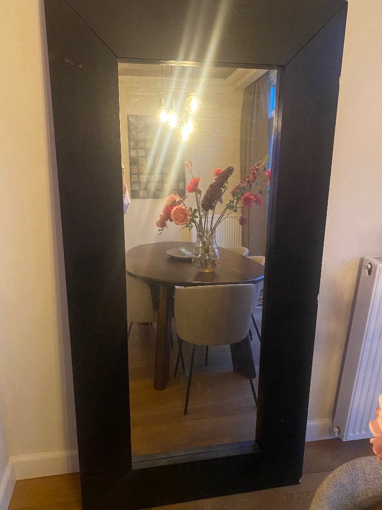 Grote spiegel van IKEA, Ophalen, Gebruikt, 75 tot 100 cm, 150 tot 200 cm