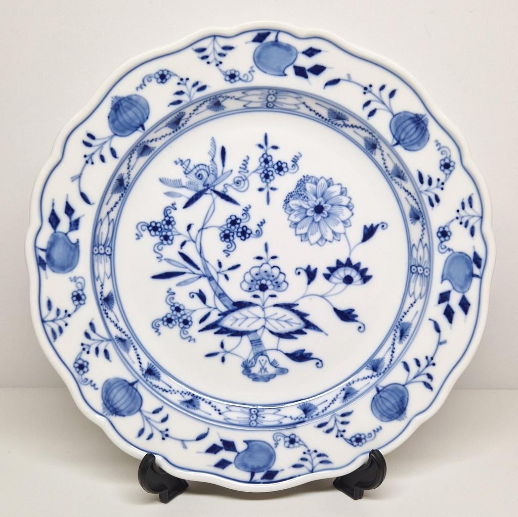 Meissen dinerbord Zwiebelmuster 2e keus Duitsland 1924., Antiek en Kunst, Antiek | Porselein, Ophalen of Verzenden