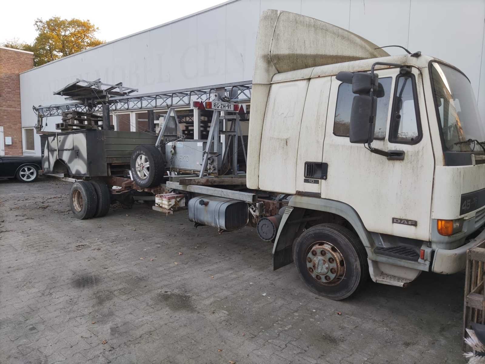 Daf - 45 Cummins turbo diesel - Vrachtwagen, Overige brandstoffen, Bedrijf, DAF, Te koop
