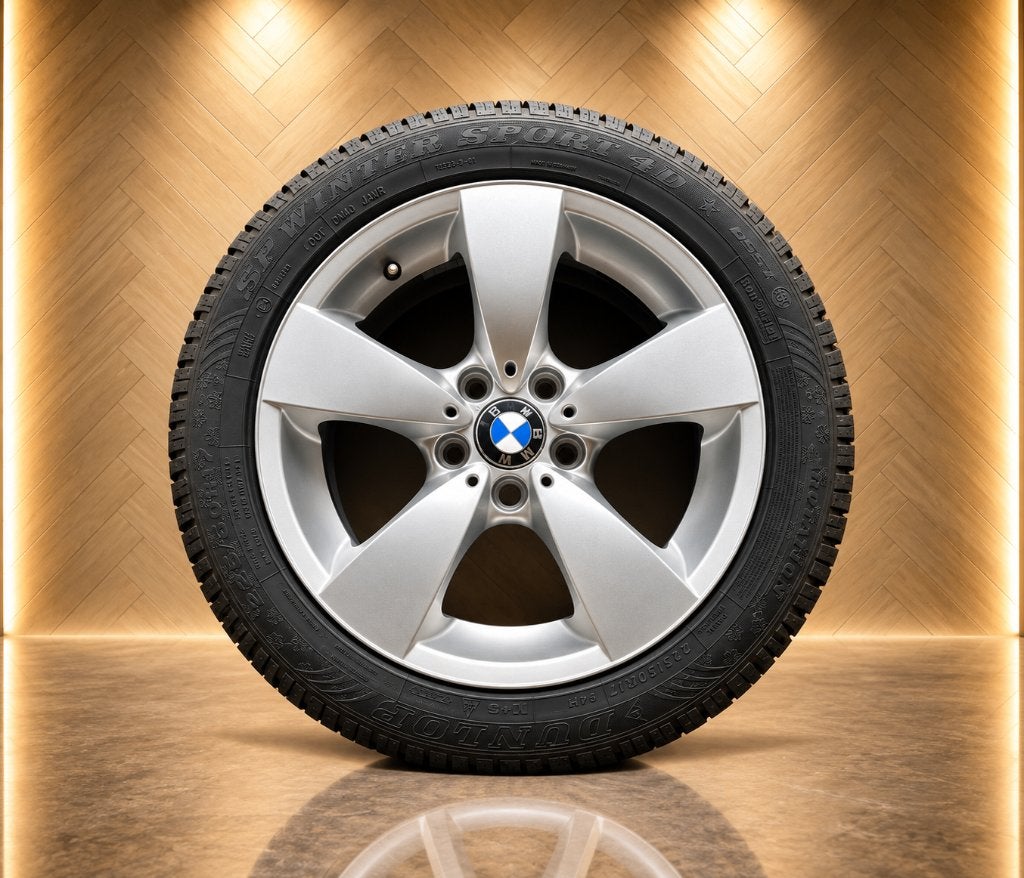 17” BMW 138 winter banden 225 50 17 RFT 5-serie E60 E61, Auto-onderdelen, Gebruikt, Banden en Velgen, 17 inch, 225 mm