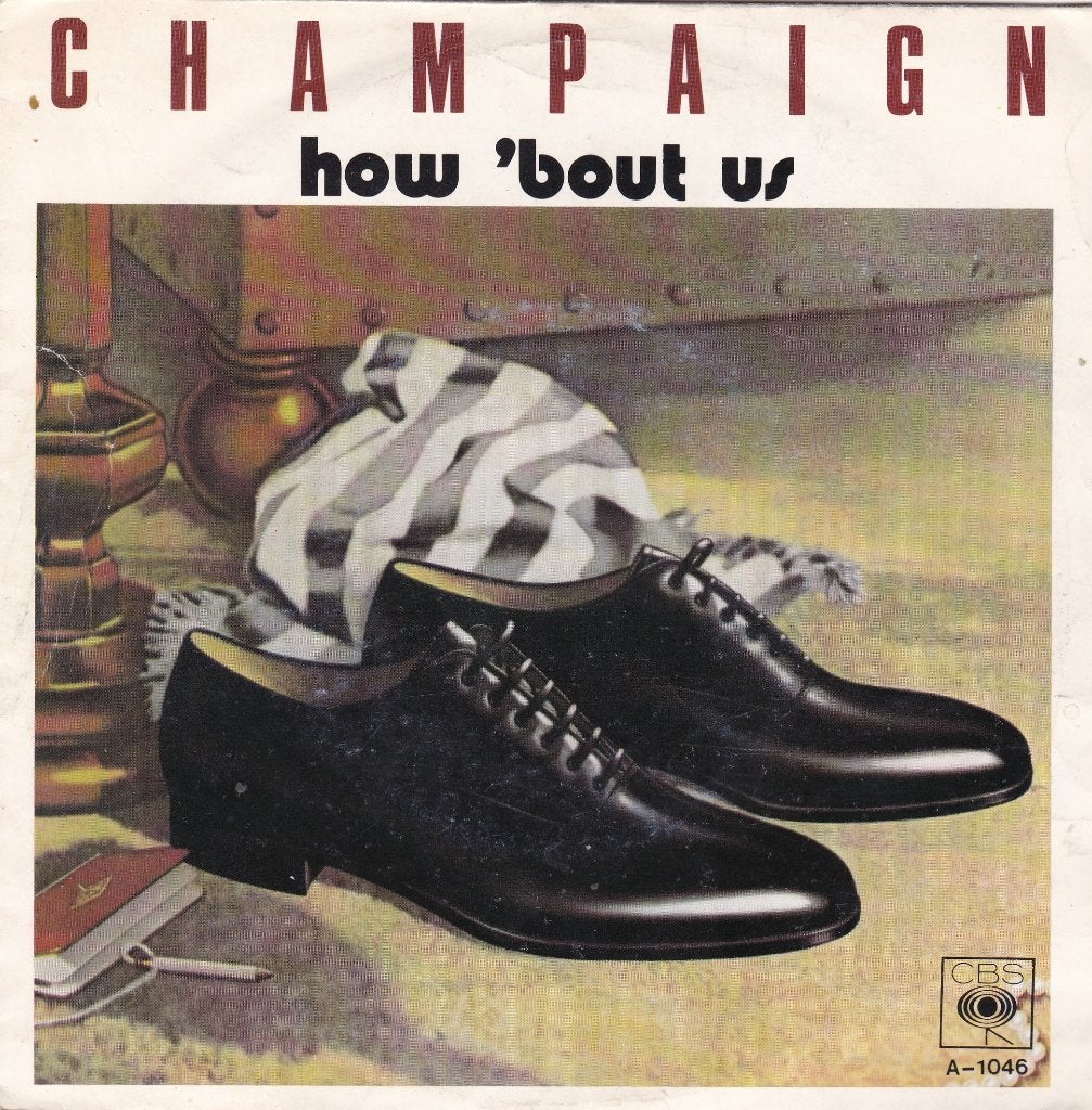 s 108 Champaign – How 'Bout Us, Cd's en Dvd's, Vinyl Singles, Gebruikt, Overige genres, Overige typen, Fotohoes, Originele persing