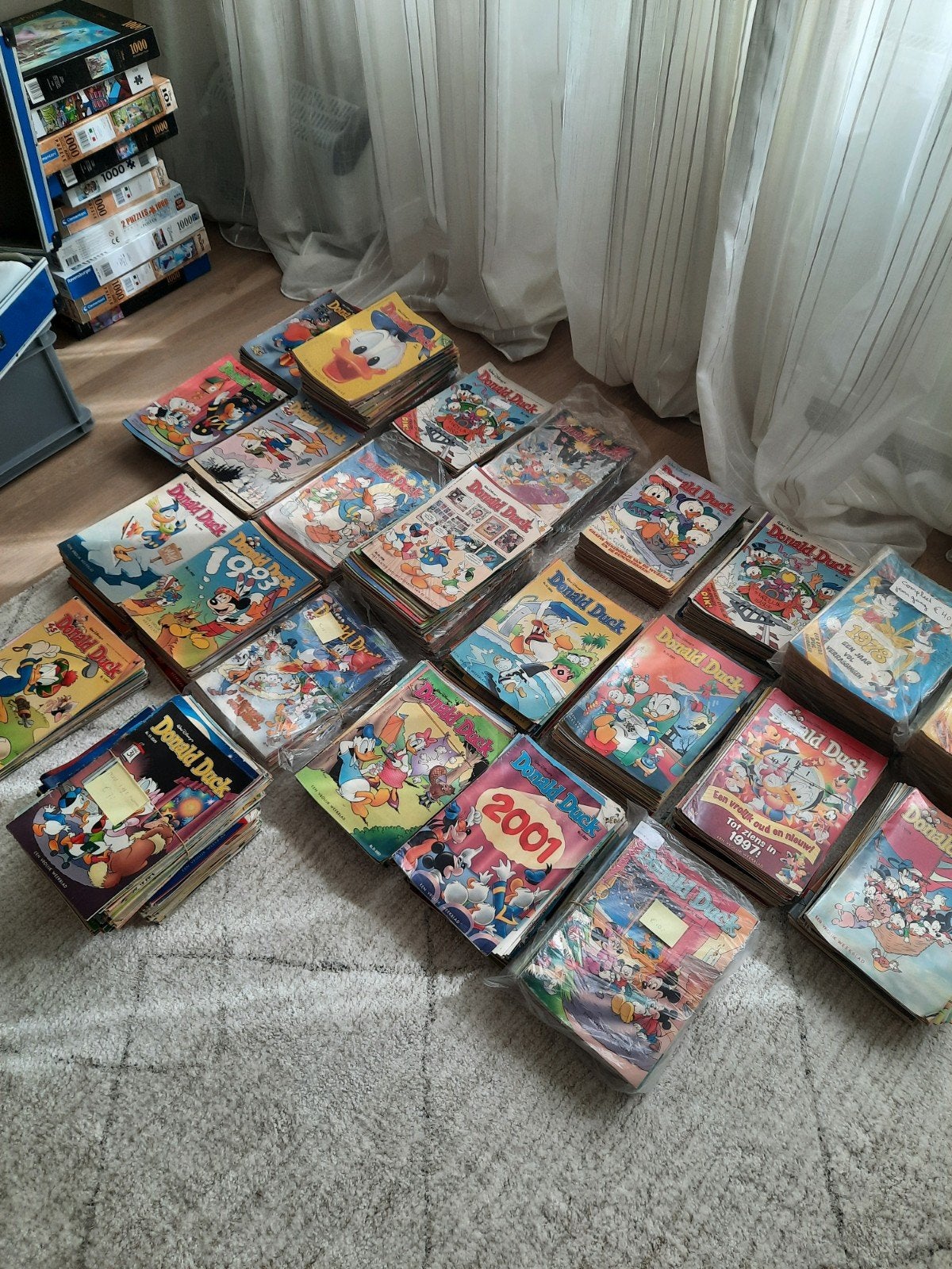 groot aantal jaargangen Donald Duck, Complete serie of reeks, Europa, Walt Disney  Donald duck, Ophalen