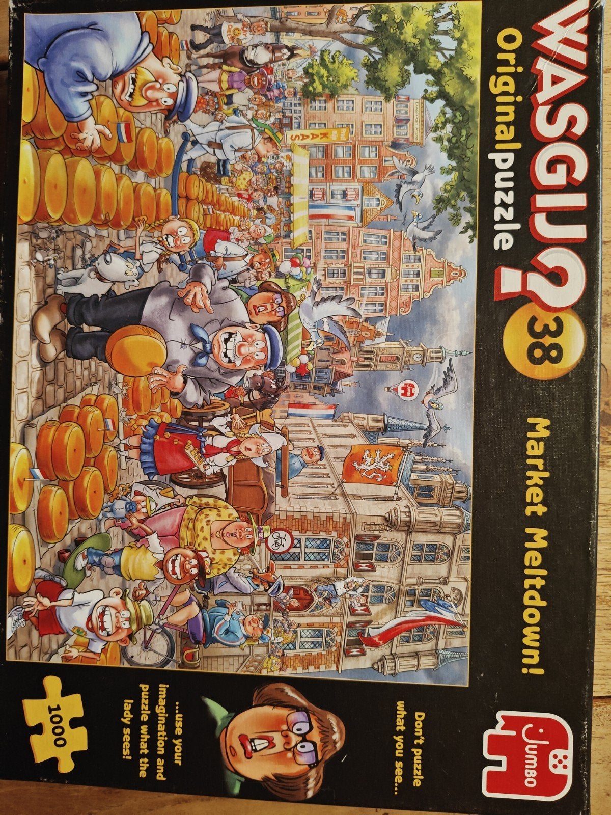 Wasgij Original 38: Market Meltdown! 1000 stukjes, Ophalen, Gebruikt