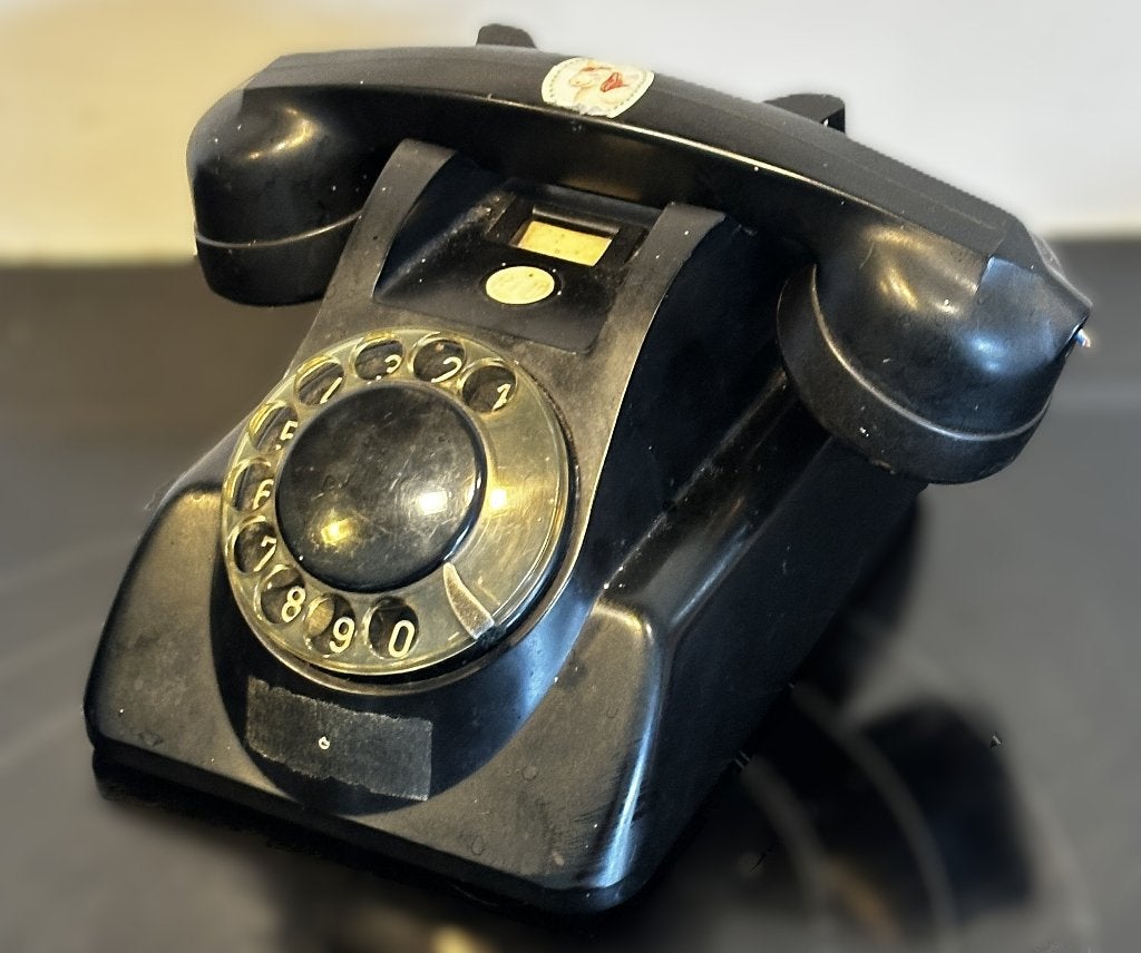 Prachtige Vintage Bakelieten Telefoon Heemaf PTT Type 1955, Ophalen