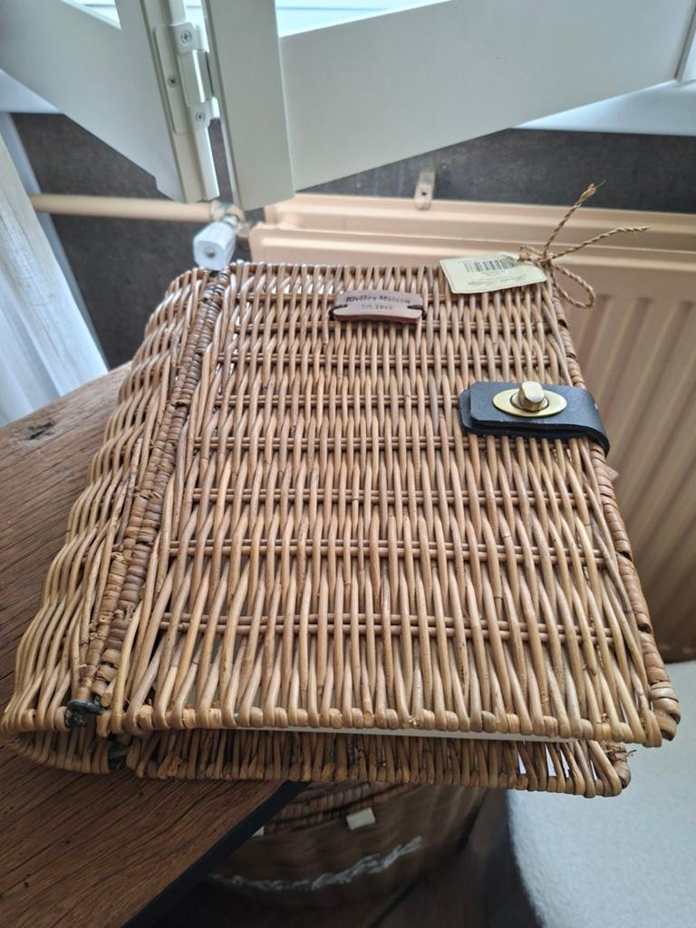 Riviera Maison Rattan Boek met Ruimte voor Accessoires, Ophalen, Overige materialen, Minder dan 50 cm, Minder dan 50 cm