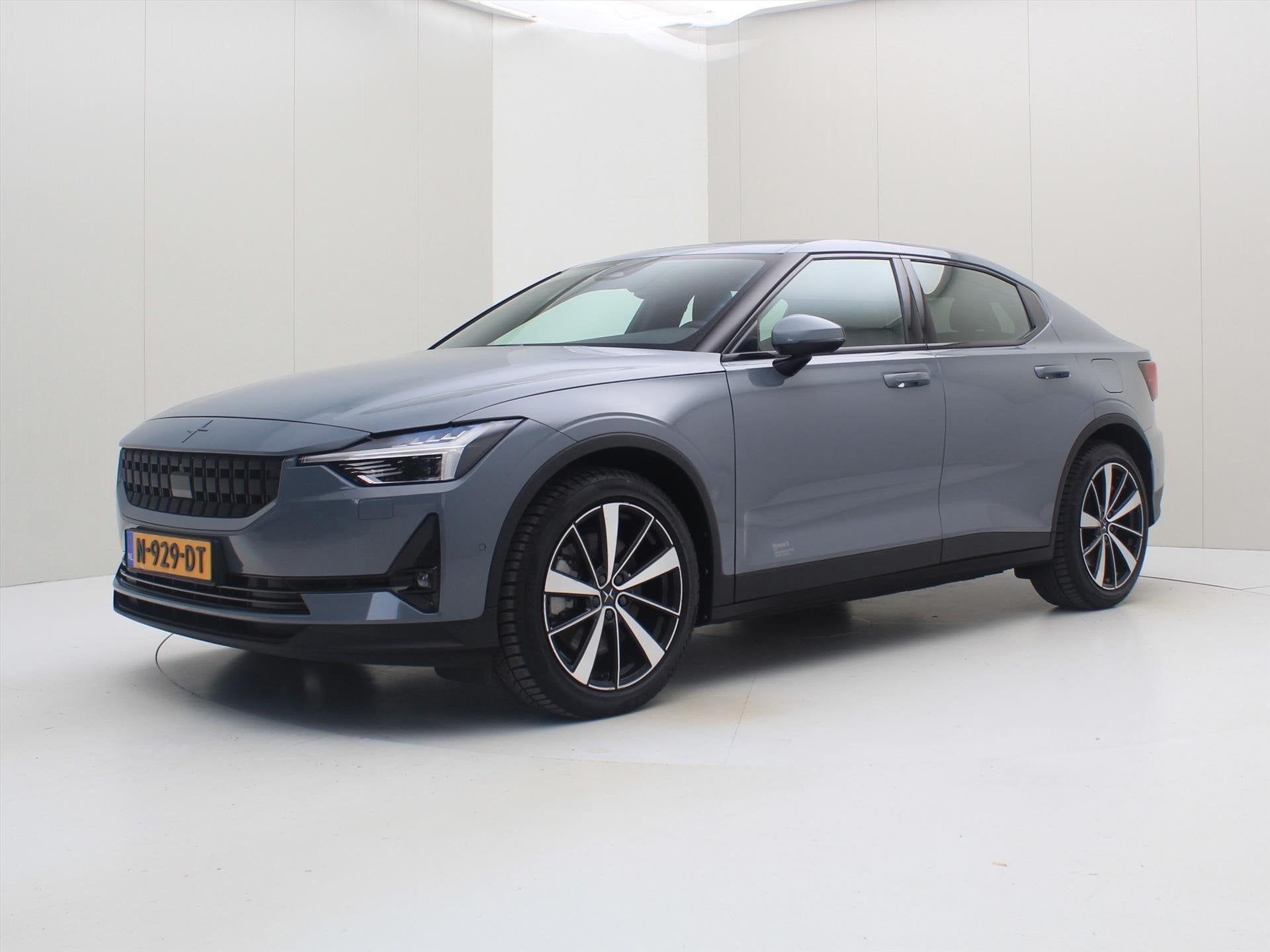 Polestar 2 Long Range Dual Motor 408PK 78kWh 91% SoH [ PILOT, Auto's, Polestar 2, Stof, Gebruikt, Zwart