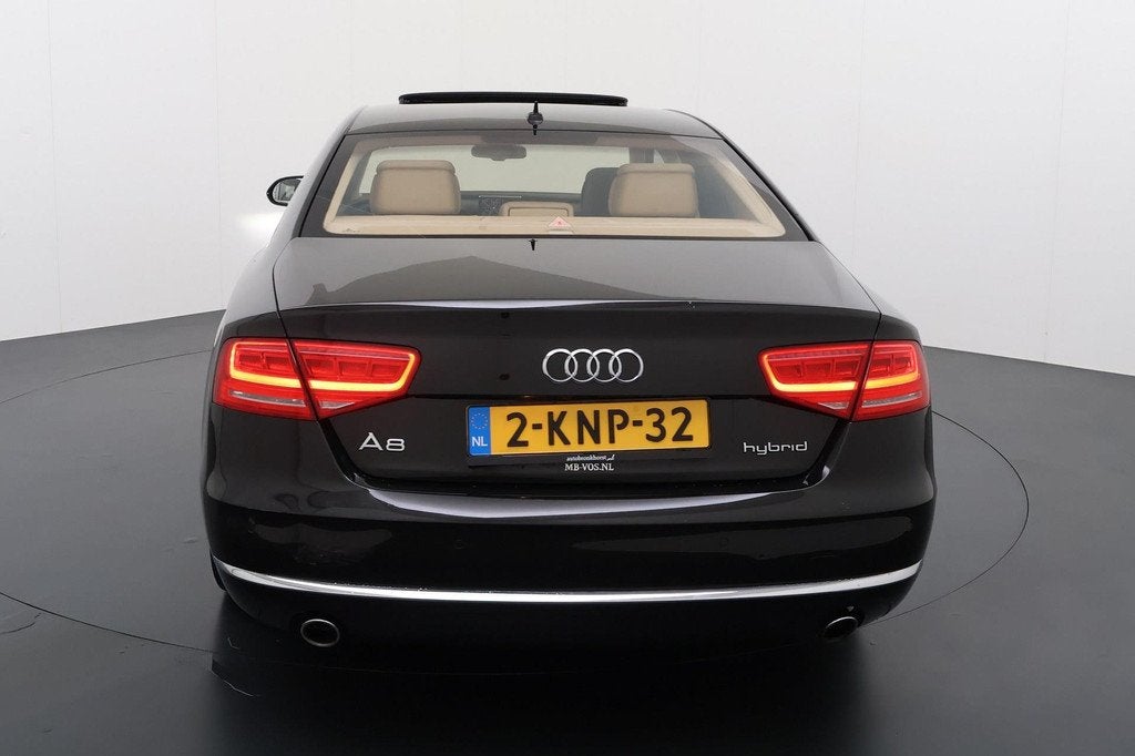Audi A8 2.0 TFSI Hybrid Pro Line+ softclose, massagestoelen,, Auto's, Audi, Euro 5, Gebruikt, 4 cilinders, Leder