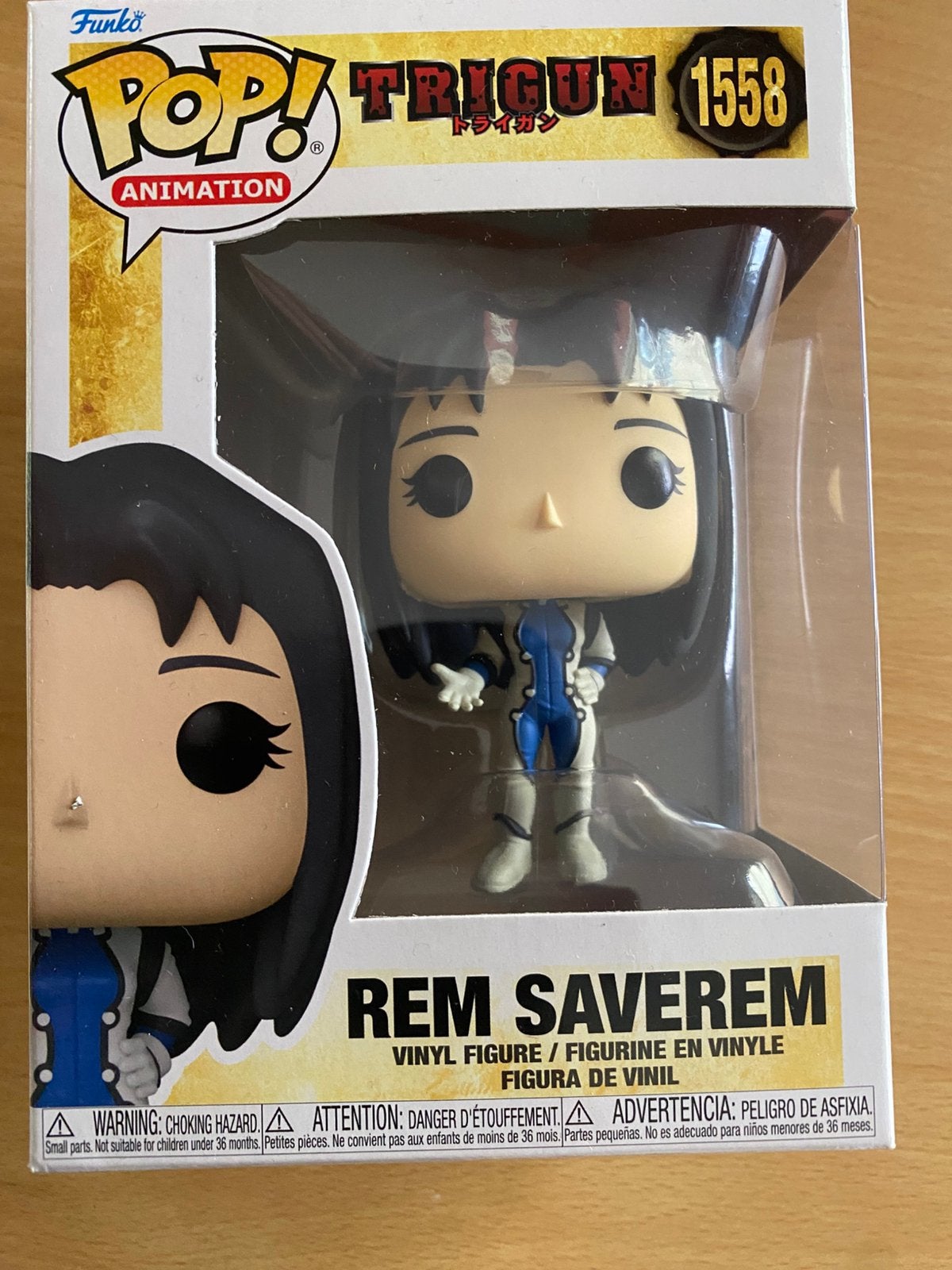 Funko Pop! 1558 Trigun: Rem Saverem, Ophalen of Verzenden, Nieuw