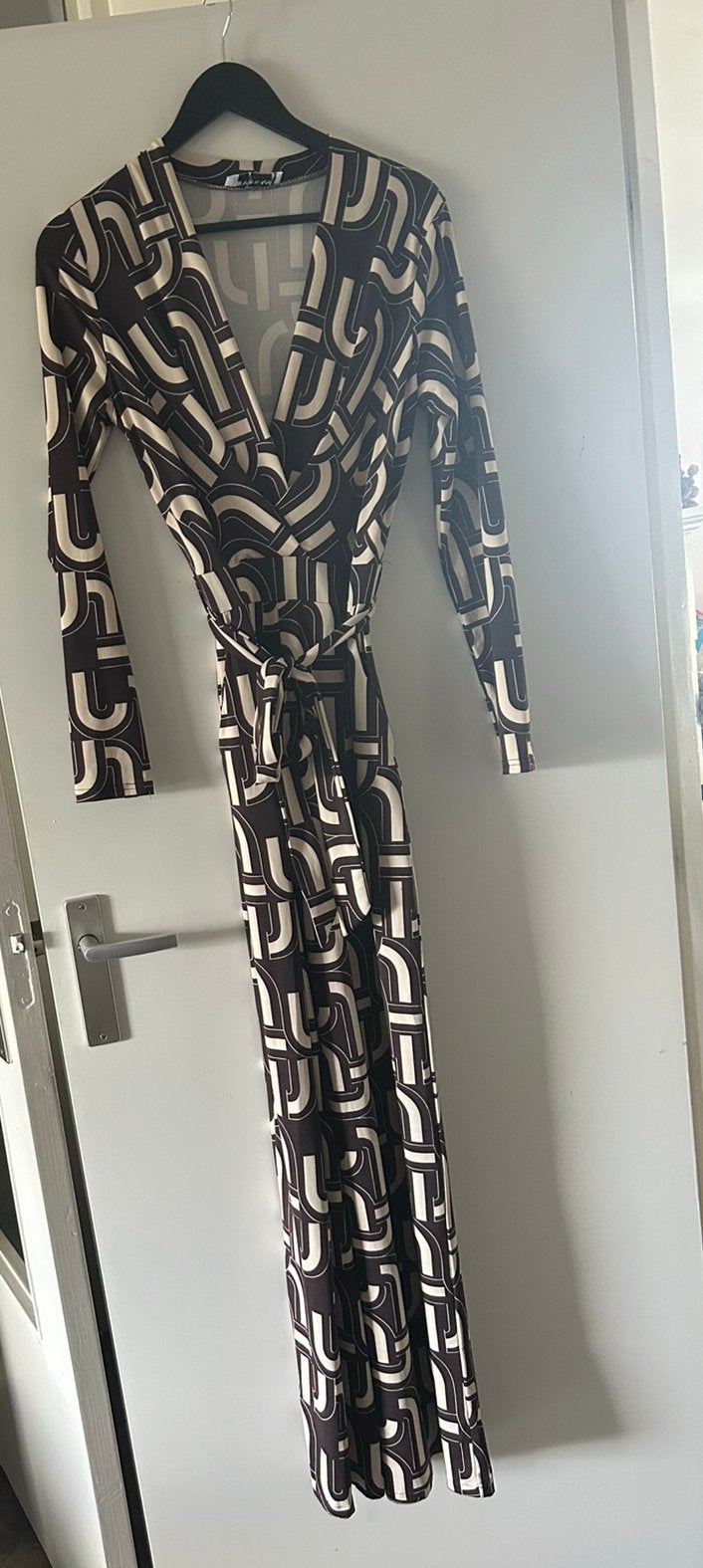 By Swan jumpsuit bruin/beige, maat L, Kleding | Dames, Jumpsuits, Ophalen of Verzenden, Nieuw, Maat 42/44 (L), Bruin
