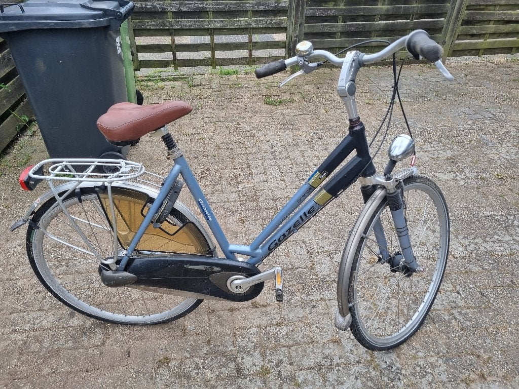 Damesfiets, Fietsen en Brommers, Fietsen | Dames | Damesfietsen, Ophalen, Gebruikt, Versnellingen, 56 cm of meer