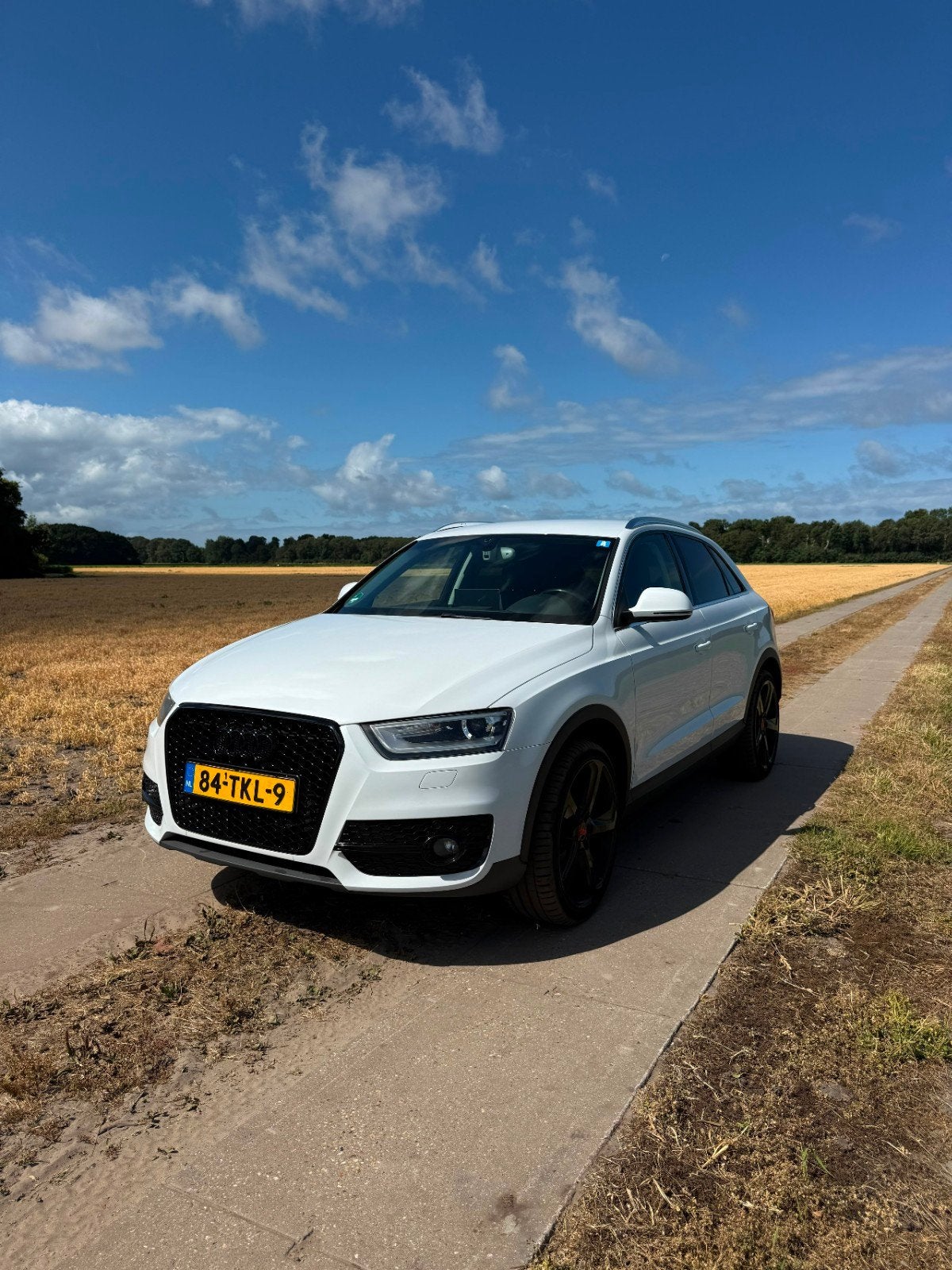 Audi Q3 2.0TFSI Quattro 155KW S-tron 2011 Wit, Auto's, Audi, Zwart, 4 cilinders, Alcantara, Wit