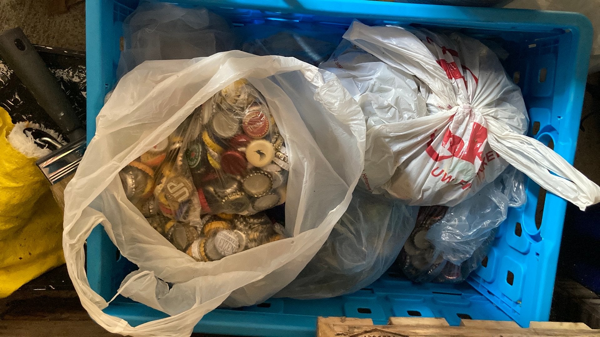 Gratis ophalen bierdopjes, Ophalen, Gebruikt, Metaal, Overige typen