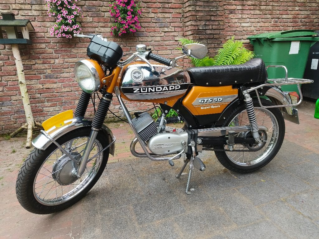 Zundapp GTS50 Super Sport (Goudhaan 517-35), Fietsen en Brommers, Brommers | Zundapp, Ophalen, Gebruikt, Overige modellen, Maximaal 45 km/u