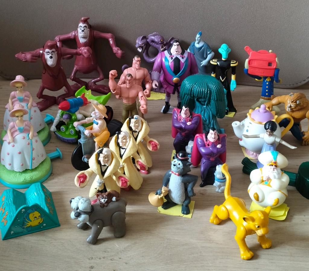 VINTAGE McDonalds HAPPY MEAL TOYS VERZAMELING, Verzenden, Zo goed als nieuw, Beeldje of Figuurtje