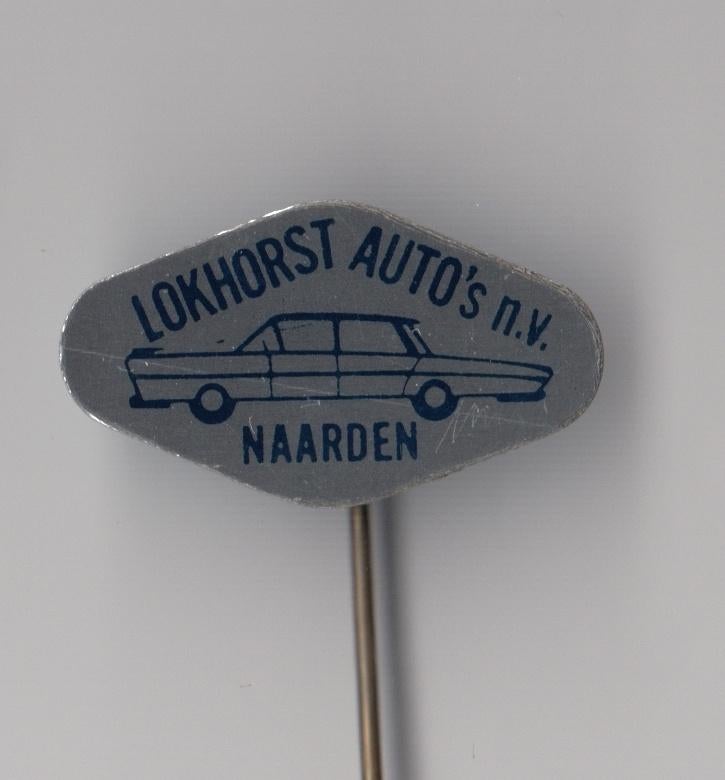 Auto Lokhorst Naarden speldje, Gebruikt, Niet vindbaar, Niet vindbaar, Speldje of Pin