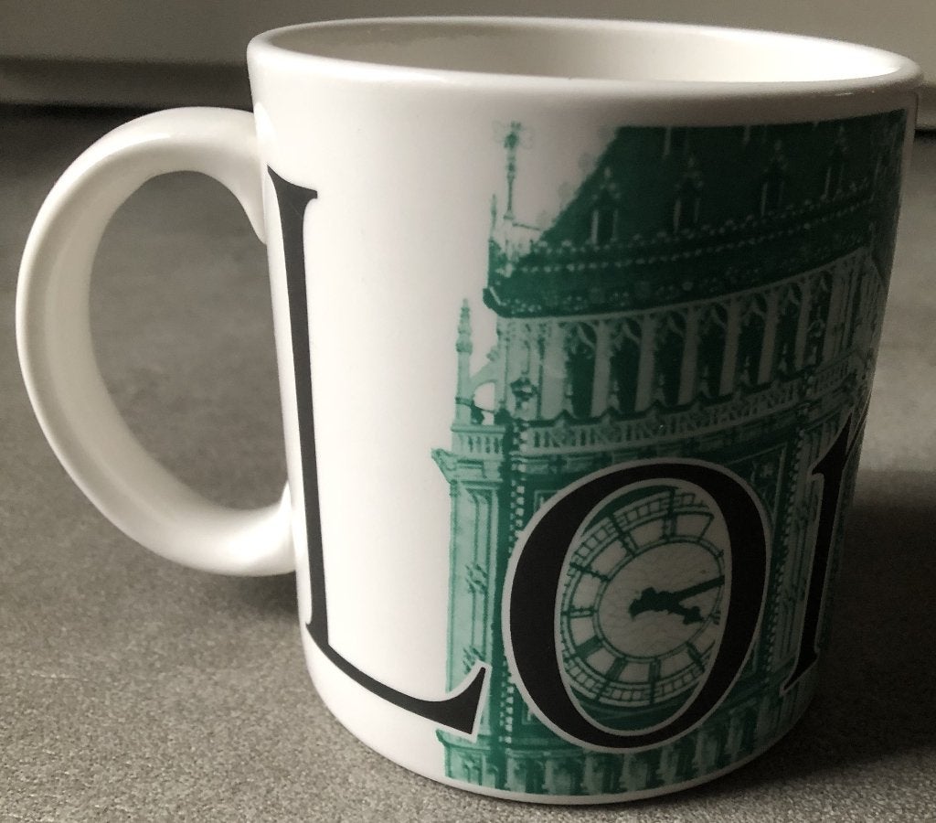 STARBUCKS - LONDON - GROTE MOK - 10 X 11,5 CM - NIEUW, Verzamelen, Ophalen of Verzenden, Nieuw, Gebruiksvoorwerp