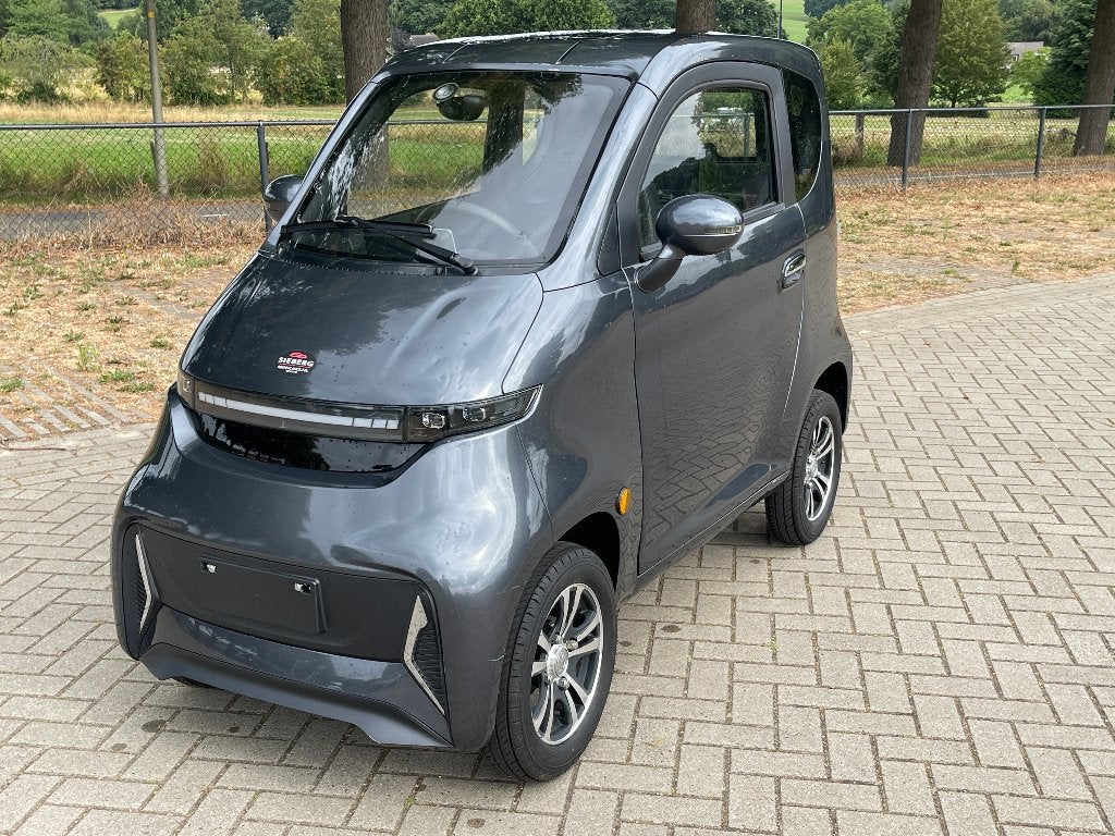 Sieberg E-Volt Q4 – Antracietgrijs | 1.260 km brommobiel, Zo goed als nieuw, 16 km/u of meer, 46 km of meer, Ophalen