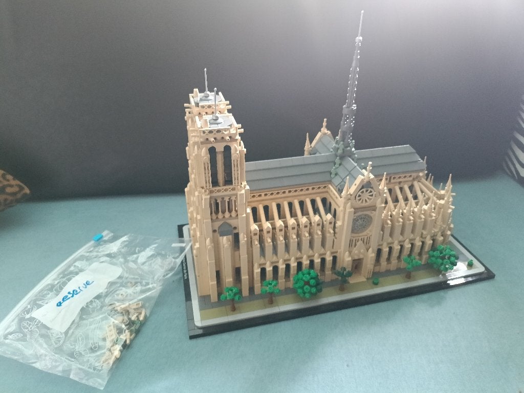 Lego notre dame 21061 (incl doos), Lego, Architecture, Ophalen of Verzenden, Zo goed als nieuw