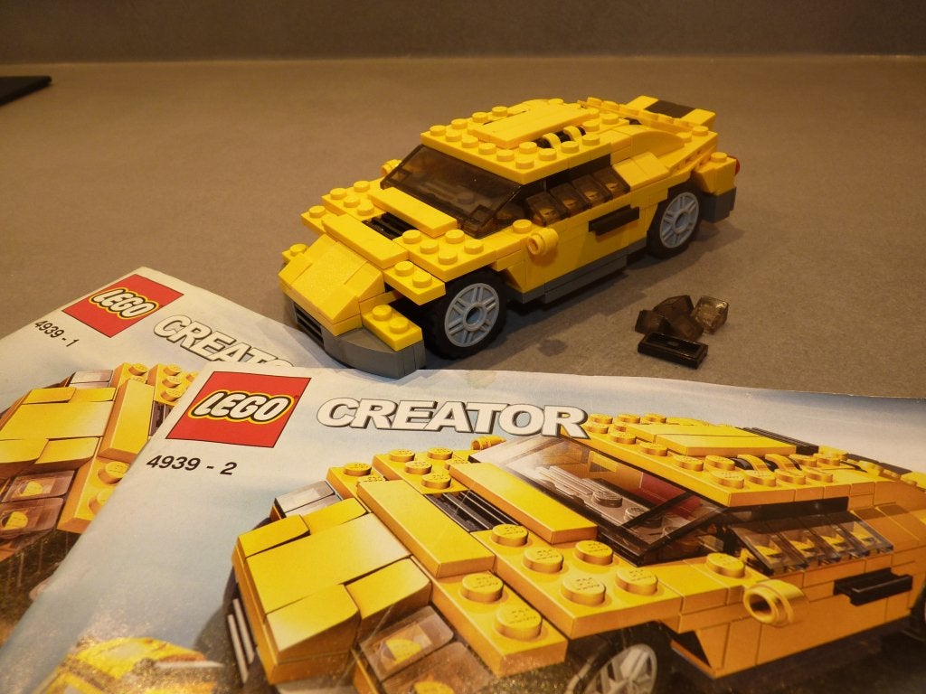LEGO Creator 4939 Cool Cars 3-in-1 set, Kinderen en Baby's, Lego, Inclusief instructies, Ophalen of Verzenden, Zo goed als nieuw