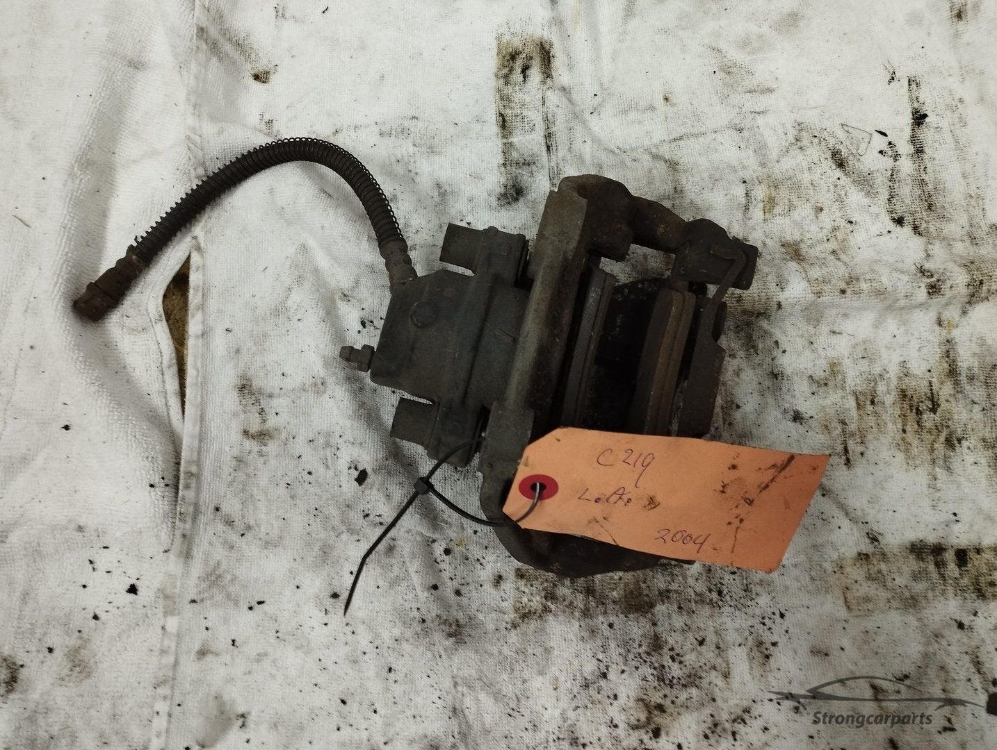 Remklauw mercedes CLS  C219 links achter A0024202783, Gebruikt, -, -, Ophalen of Verzenden