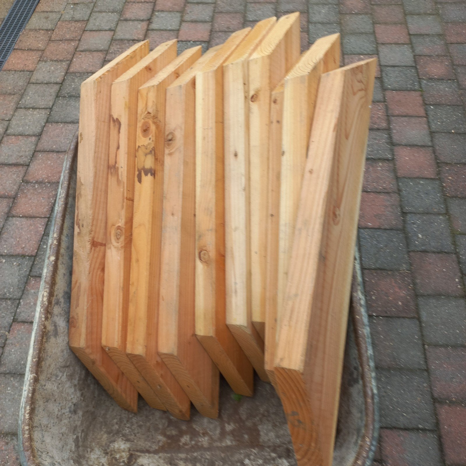 Douglas schoren, Ophalen, Nieuw, 250 cm of meer, Planken