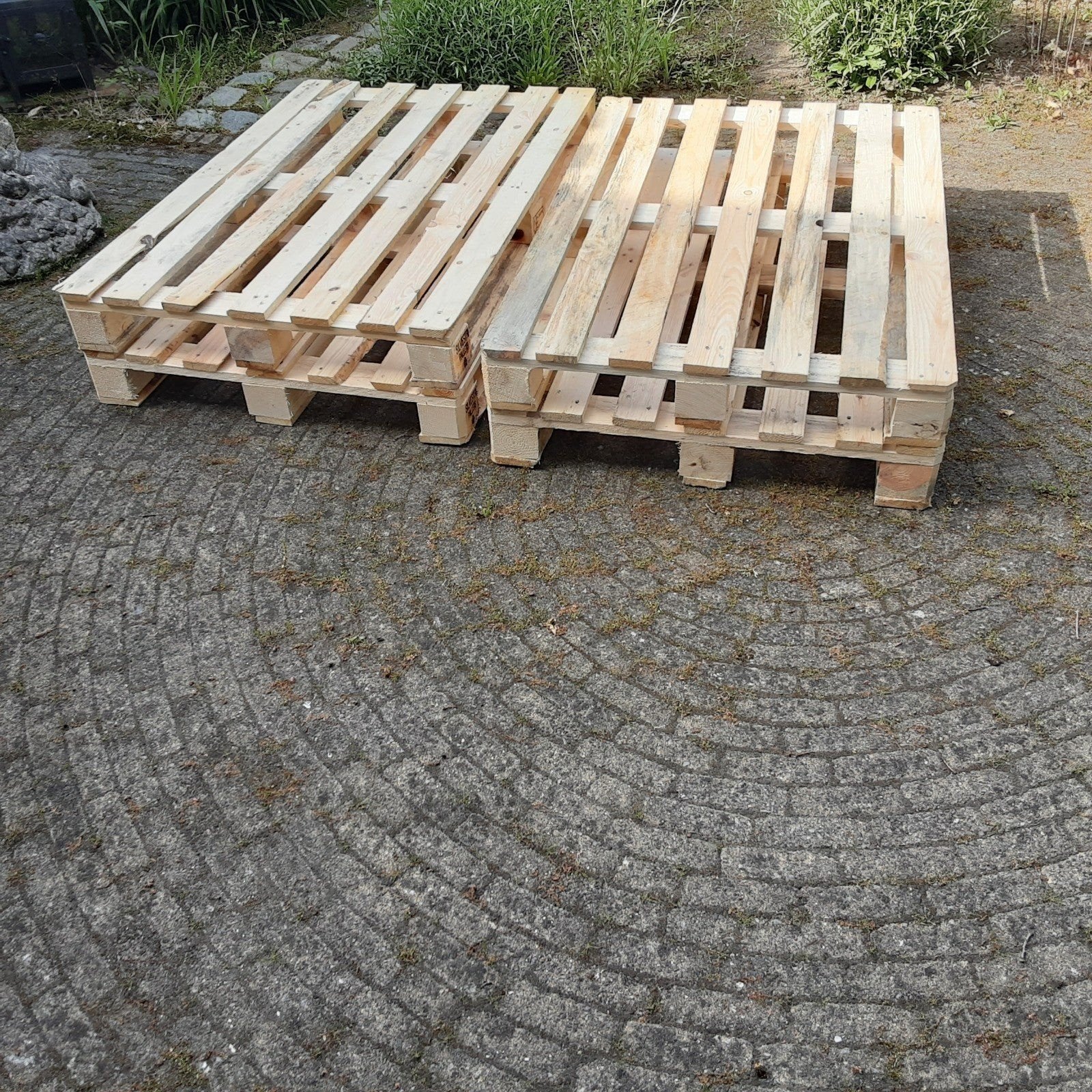 Pallets, Doe-het-zelf en Verbouw, Hout en Planken, Ophalen, Overige houtsoorten, Minder dan 200 cm, Pallet