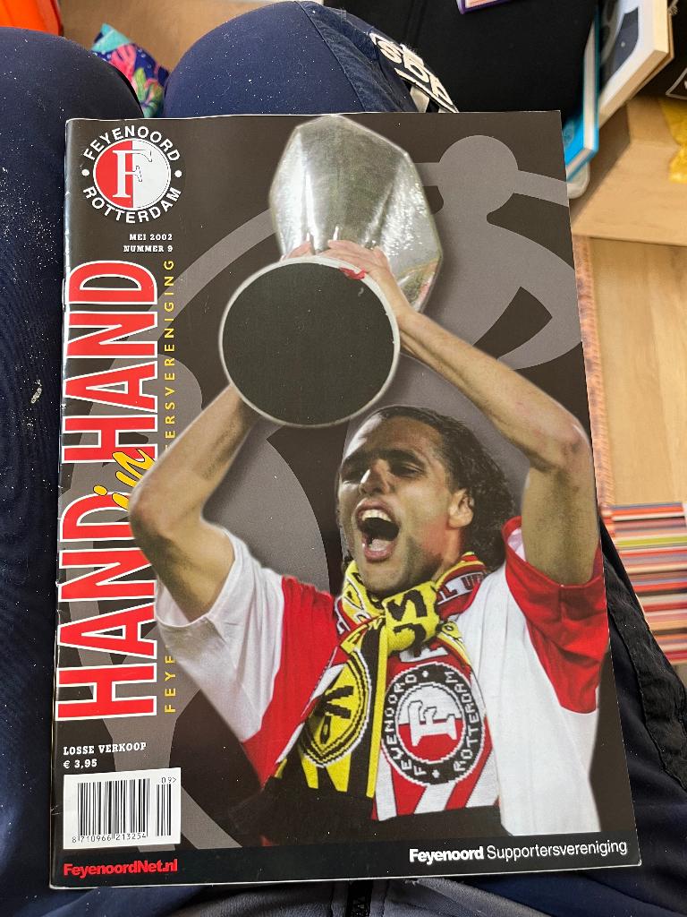 Hand in hand - UEFA CUP, Verzamelen, Ophalen of Verzenden, Nieuw, Feyenoord, Boek of Tijdschrift