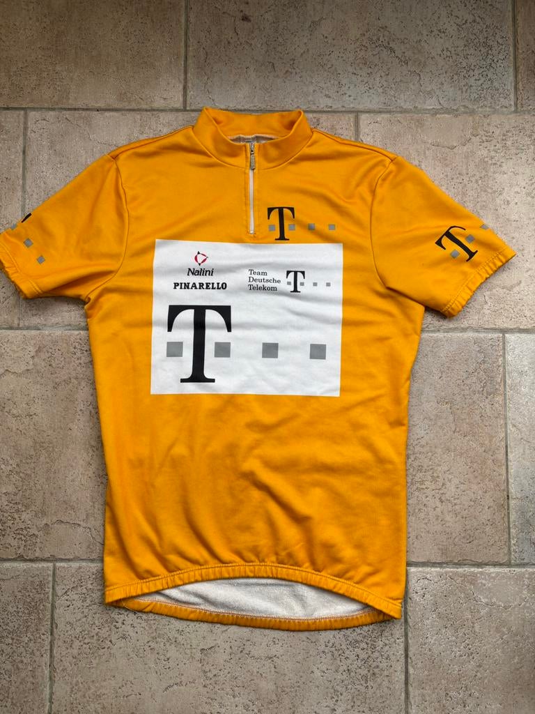 Vintage wielershirt koerstrui Team Deutsche Telekom, Fietsen en Brommers, Ophalen of Verzenden, Gebruikt, Bovenkleding