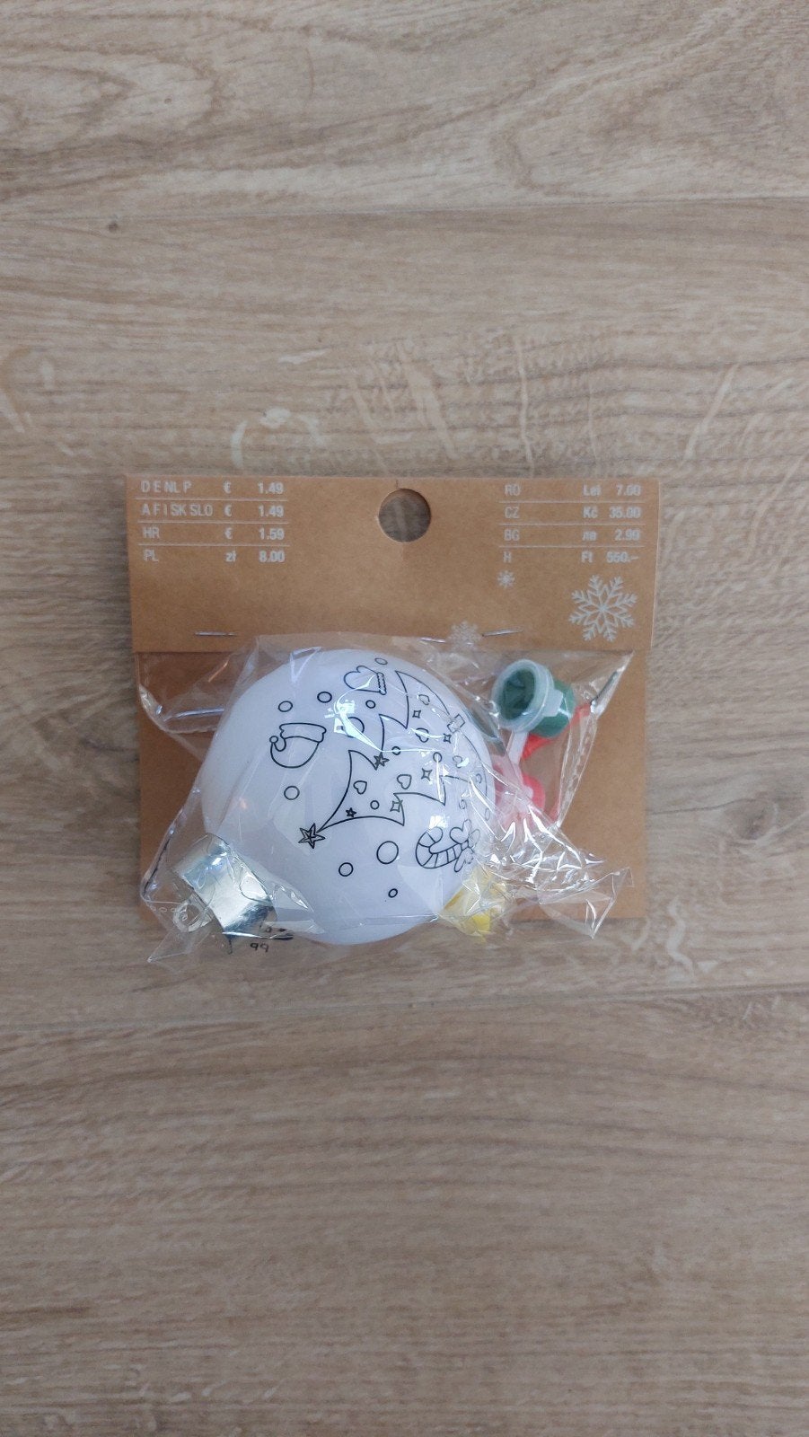 Kerstbal om zelf te versieren, Diversen, Ophalen of Verzenden, Nieuw
