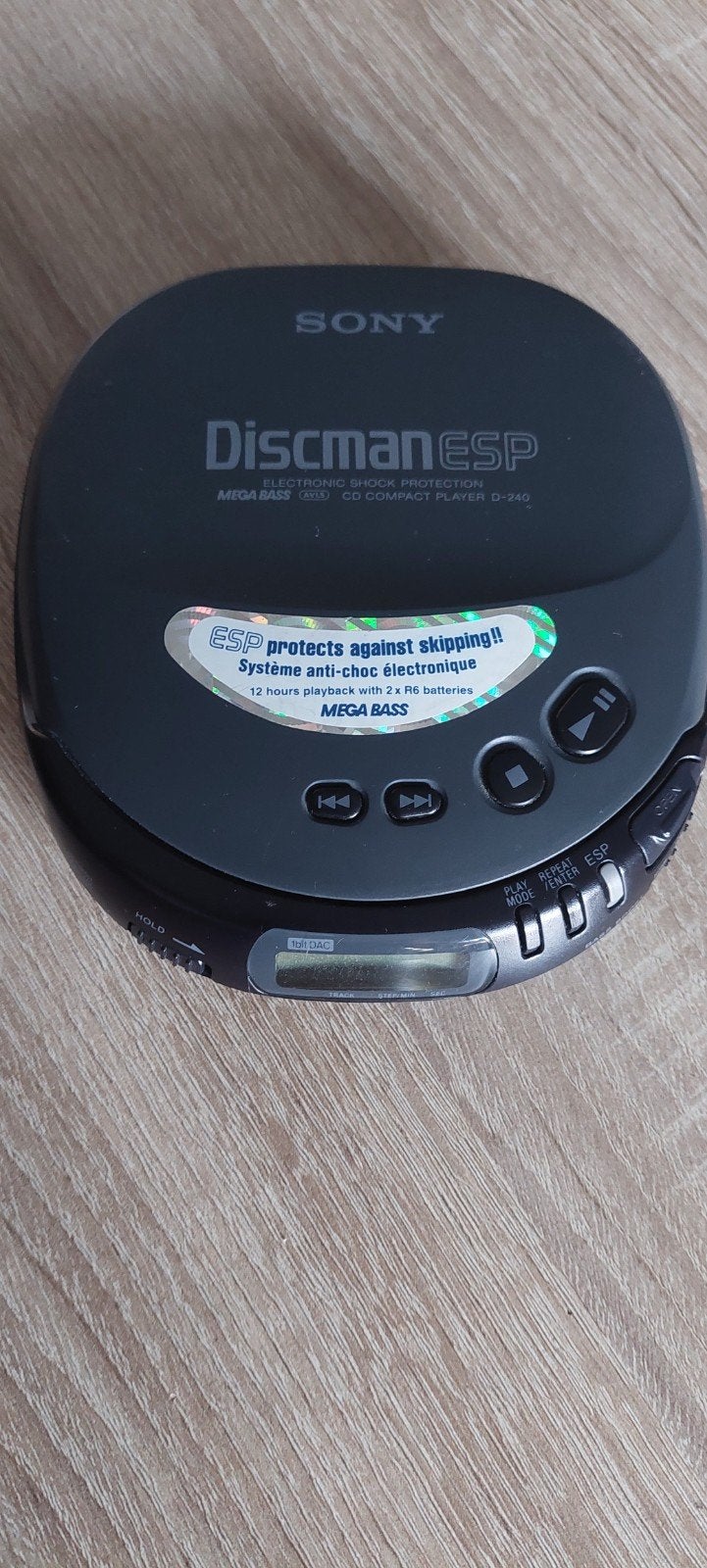 Sony Discman ESP D-240 draagbare CD-speler, Audio, Tv en Foto, Cd-spelers, Ophalen of Verzenden, Gebruikt, Sony, Draagbaar