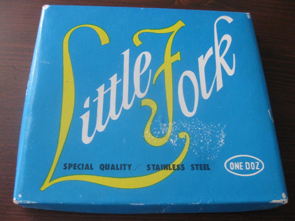 Little Vork.12 Vorkjes is doosje, in nieuwstaat., Antiek en Kunst, Antiek | Bestek, Ophalen of Verzenden