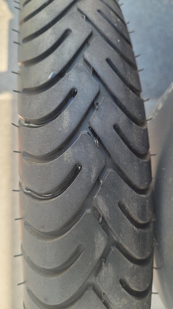 Buitenband Michelin 2,75x17  VM100, Ophalen, Gebruikt, Band, Rubber