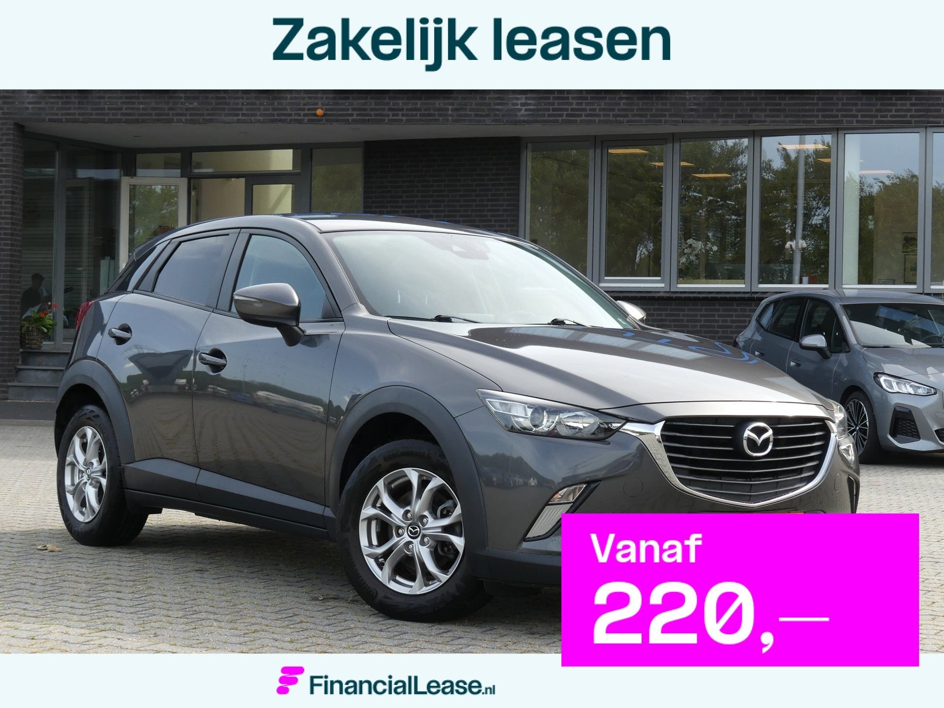 Mazda CX-3 2.0 SkyActiv-G 120pk Dynamic / Trekhaak / Stoelve, Voorwielaandrijving, 1998 cc, Stof, Gebruikt