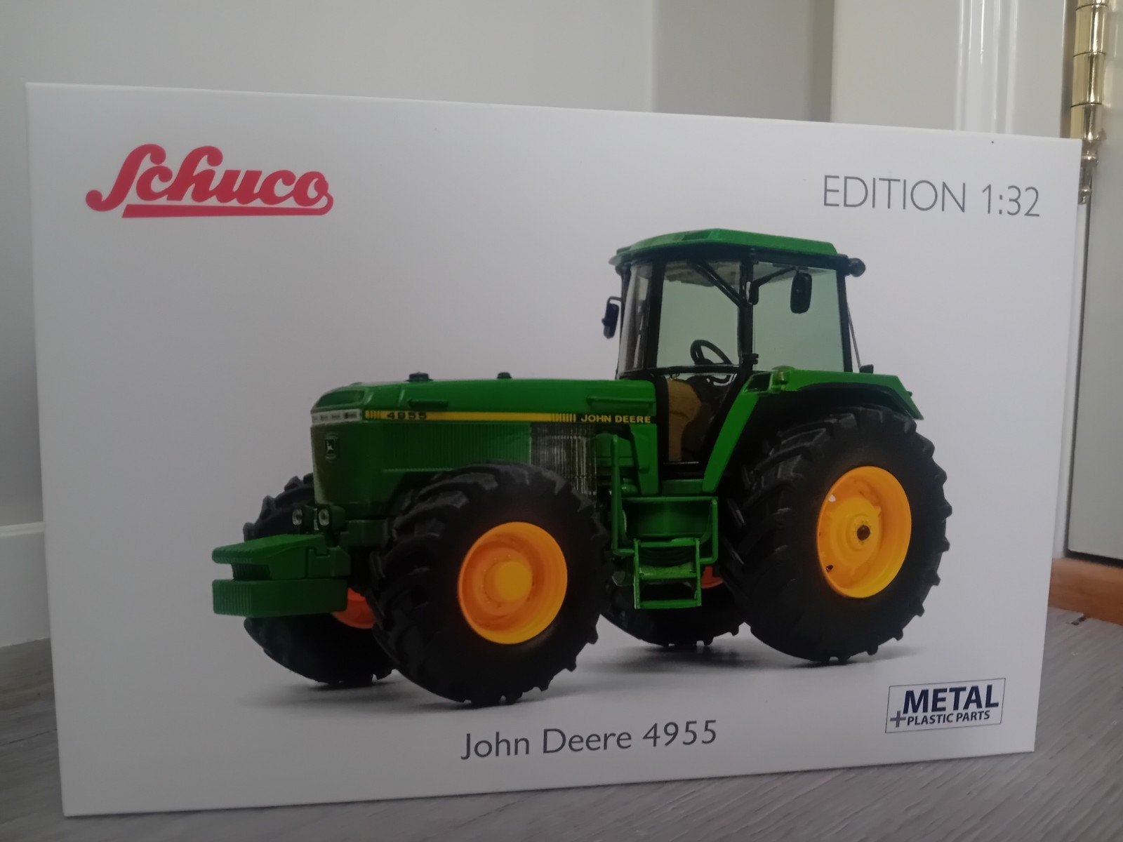 John deere 4955 schuco 1:32, Hobby en Vrije tijd, Modelauto's | 1:32, Ophalen of Verzenden, Nieuw, Tractor of Landbouw, Schuco