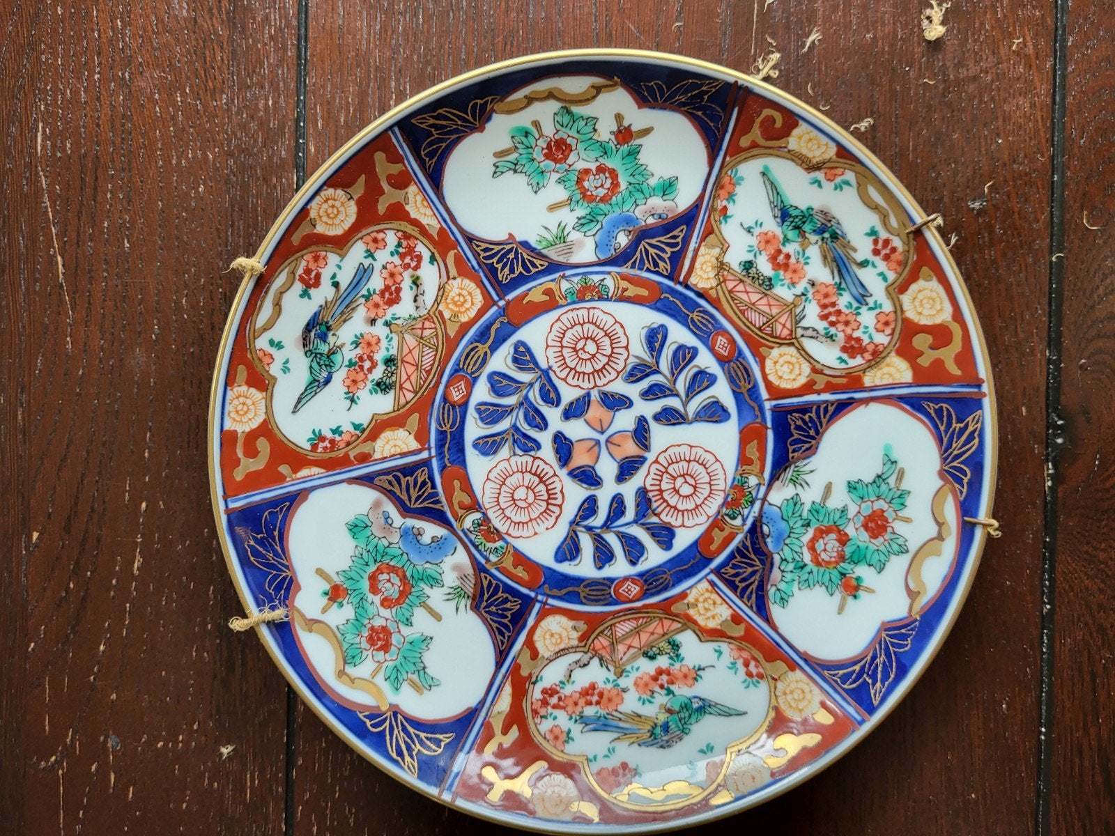 Prachtig Japans Imari decoratief bord, Ophalen of Verzenden