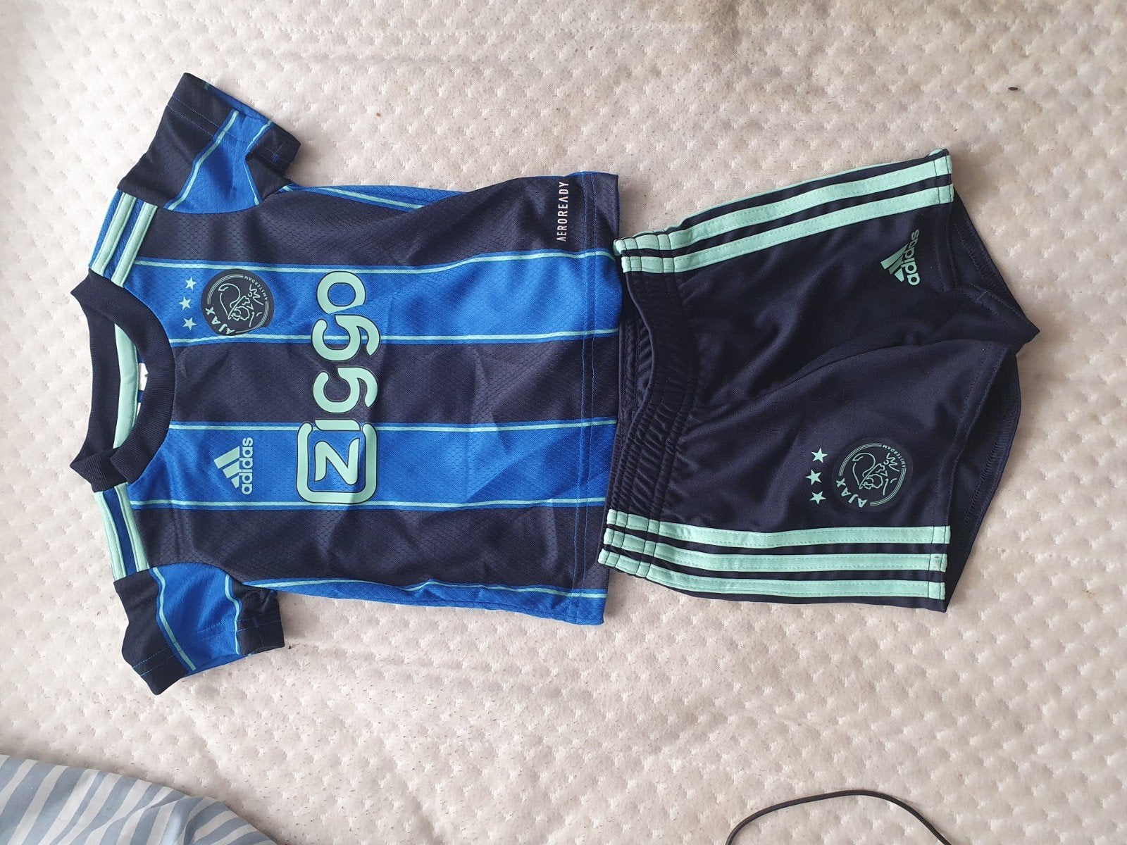 Ajax uit tenue 2023/2024 voor kinderen maat 74., Ophalen, Nieuw, Adidas, Jongen of Meisje