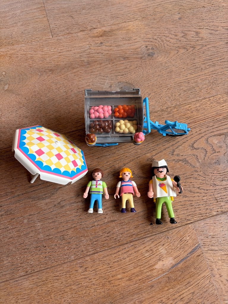 Ijskraam van Playmobil (#3244), Ophalen, Zo goed als nieuw, Complete set
