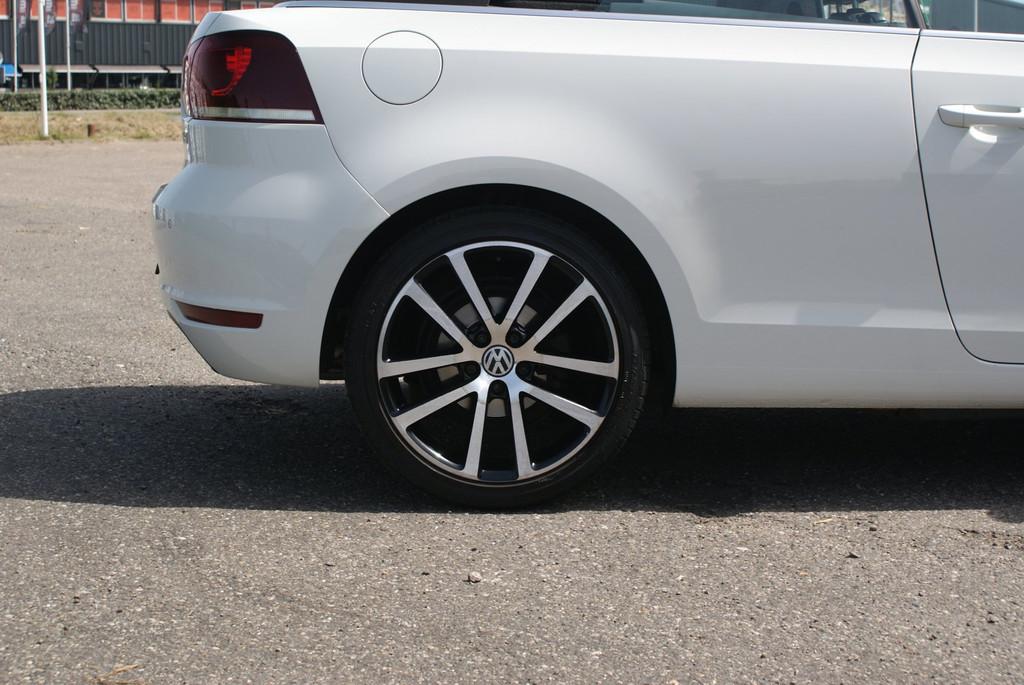 Volkswagen Golf Cabriolet 1.4 TSI | Led | DSG | Leder | Nett, Gebruikt, 4 cilinders, Cabriolet, Wit