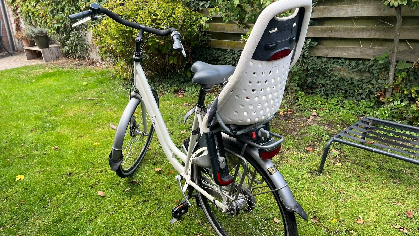 Cortina moederfiets + yepp stoeltje, Fietsen en Brommers, Ophalen, Zo goed als nieuw, Overige merken